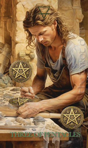 Three of Pentacles