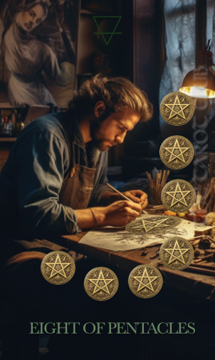 Eight of Pentacles