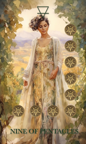 Nine of Pentacles