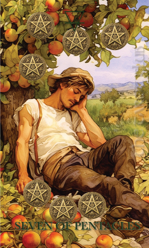 Seven of Pentacles